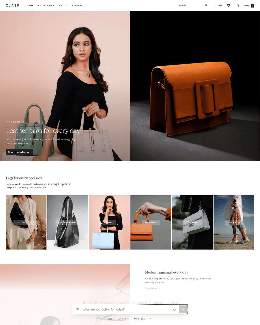 The Clasp theme