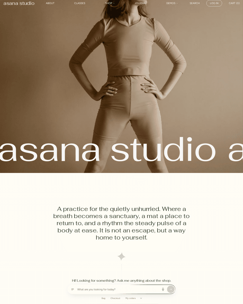 The Asana theme