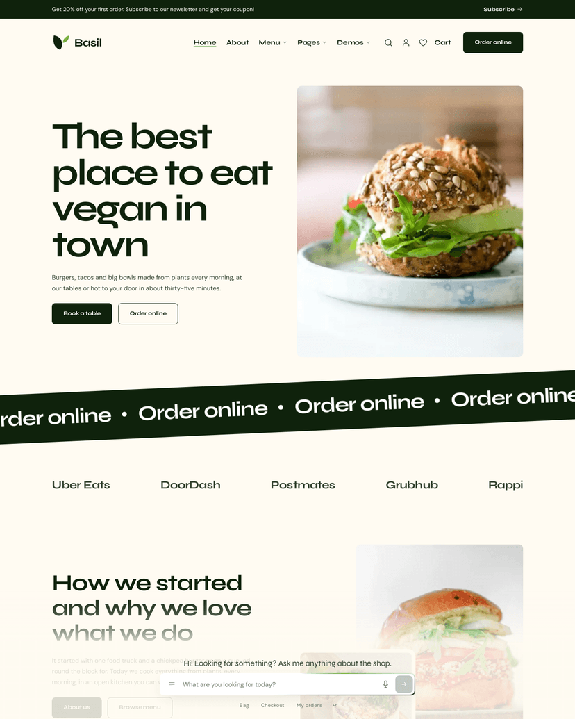 The Basil theme
