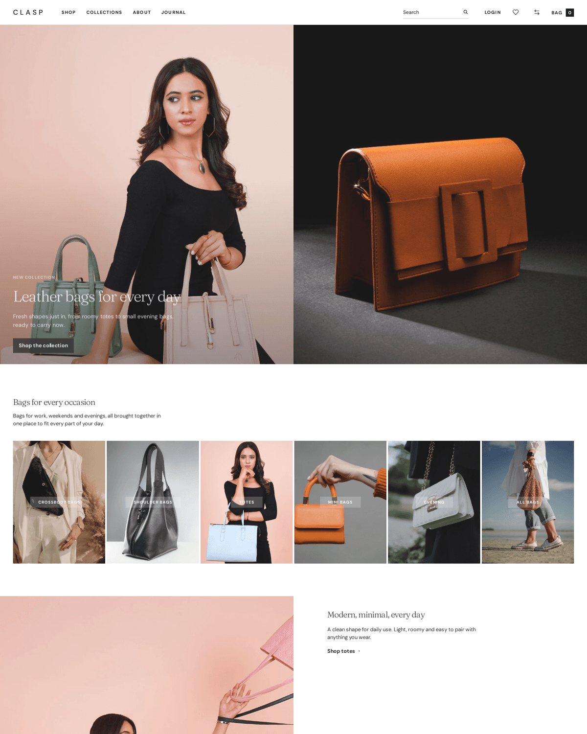 Clasp, preview