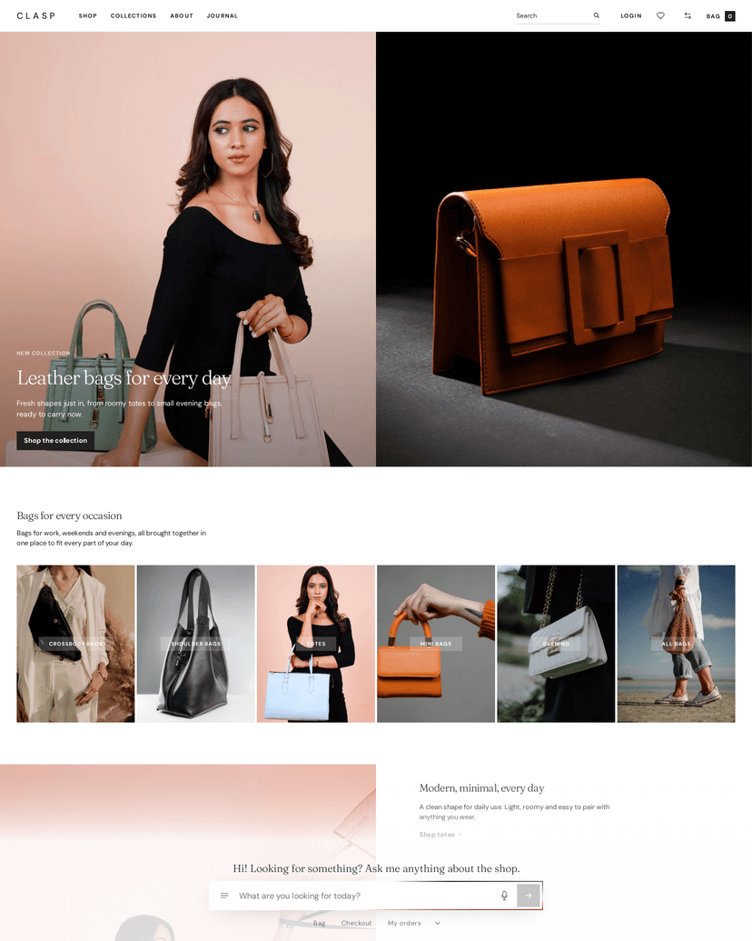 The Clasp theme