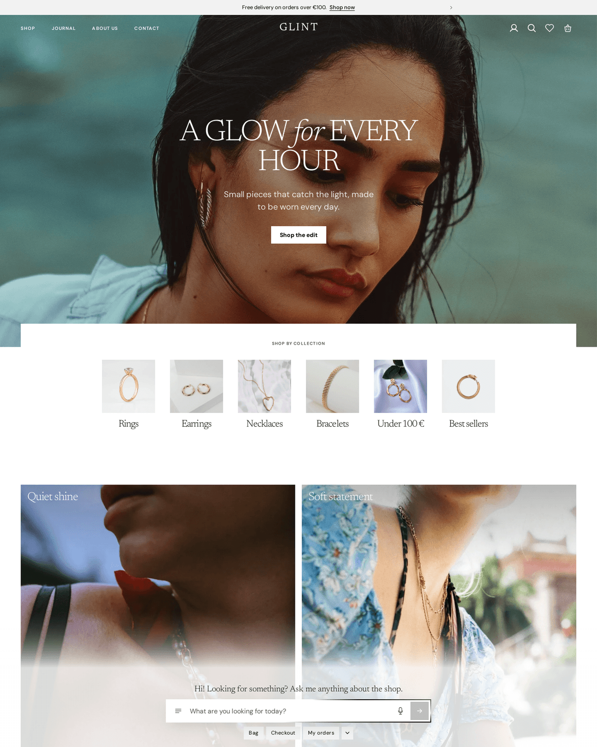 Glint, preview
