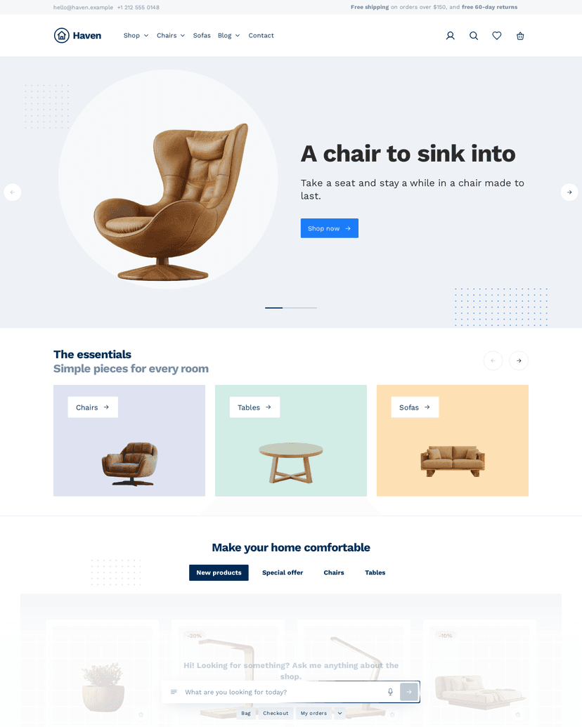 The Haven theme