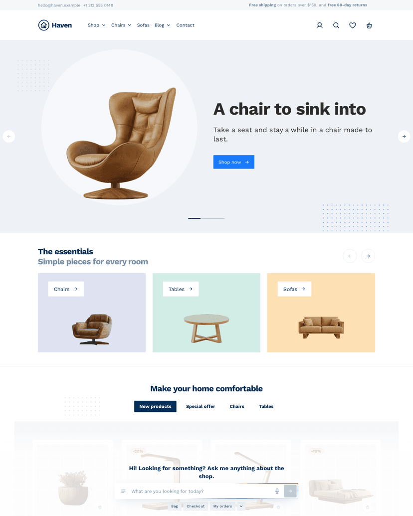 The Haven theme