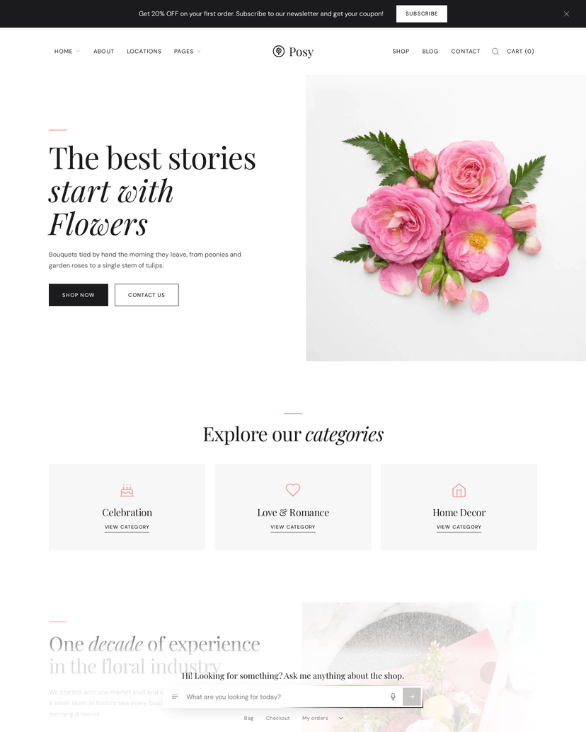 The Posy theme