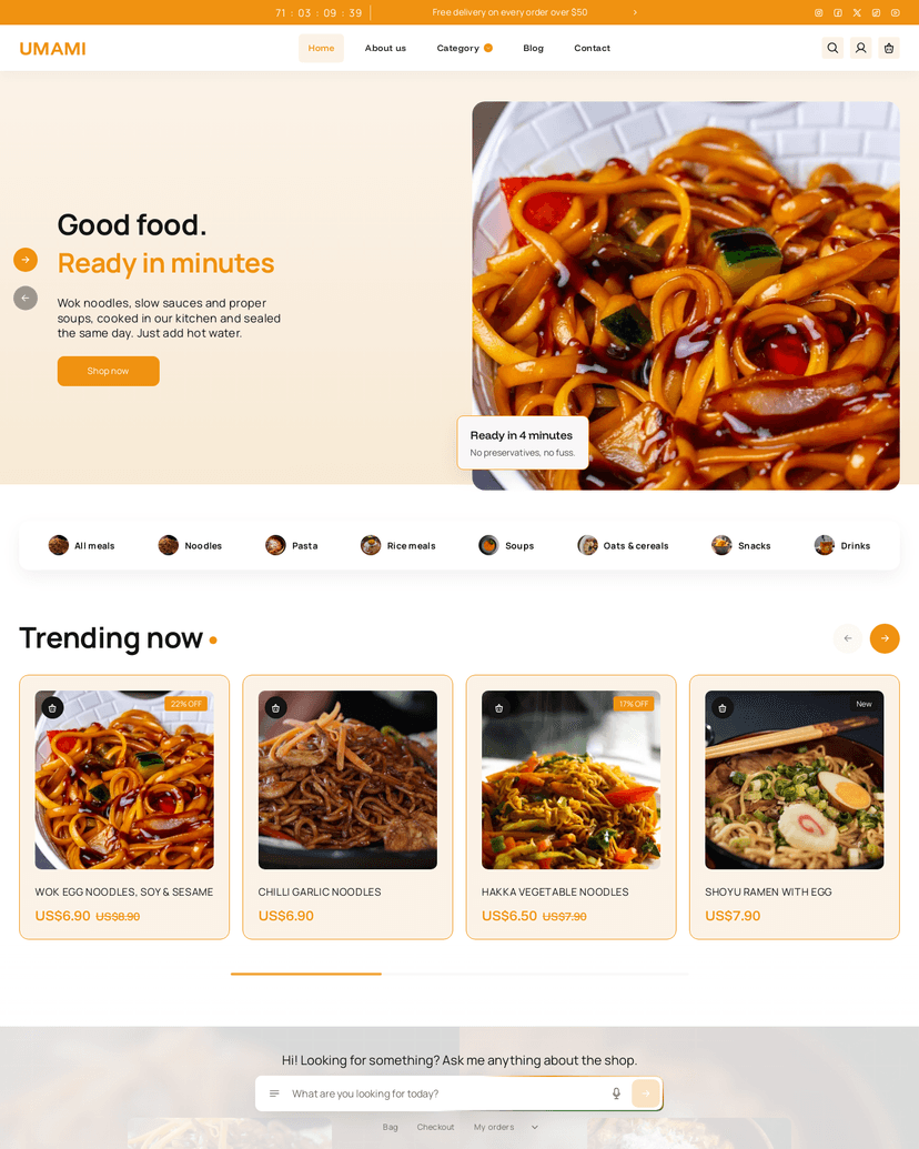 The Umami theme