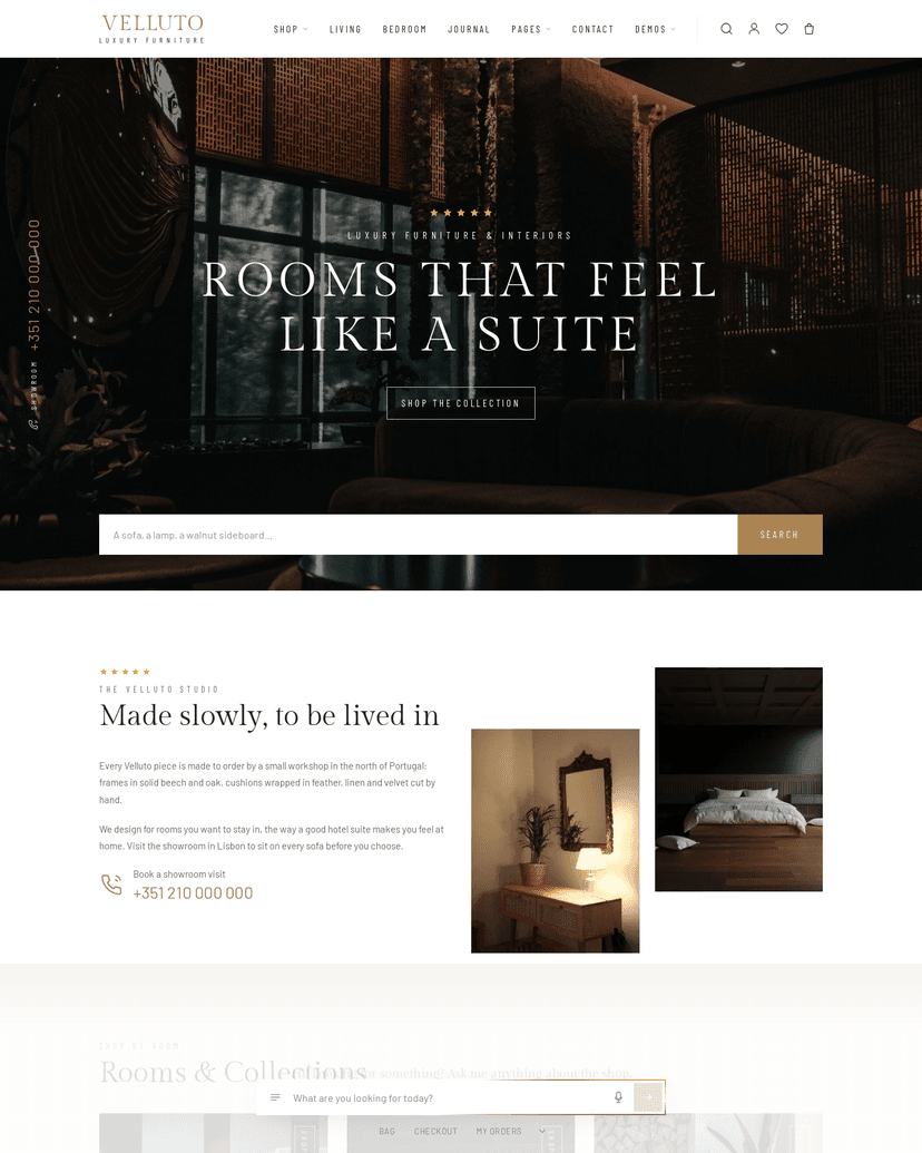 The Velluto theme