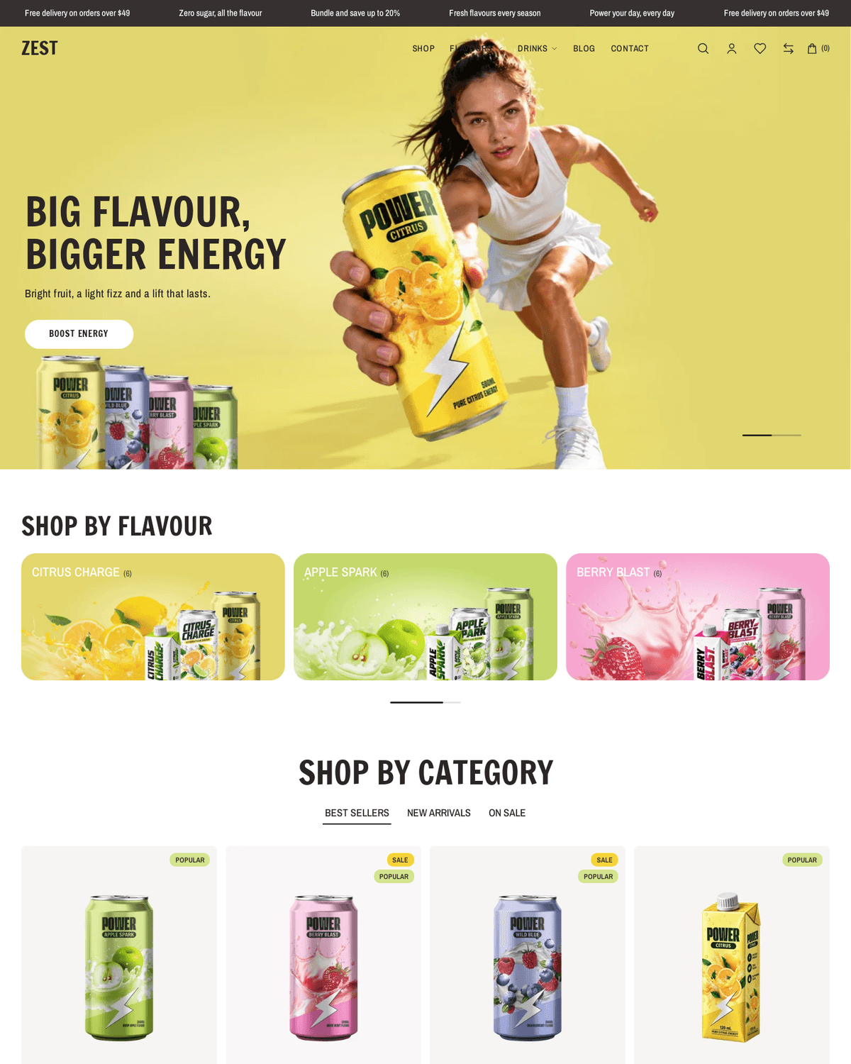 Zest, anteprima